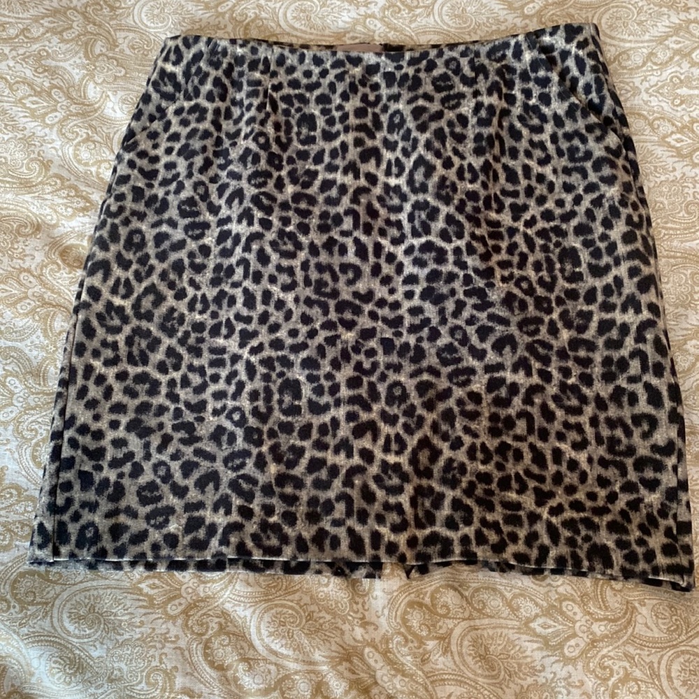 CAbi Jungle Stretch Pencil Skirt - Size 12